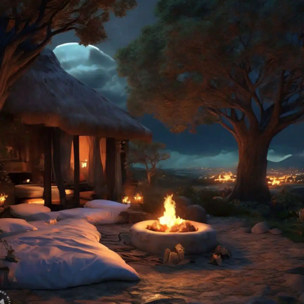 403. Sleep Oasis - Calming Relaxing Sounds + Crackling Fire + Night Crickets (9 Hours)