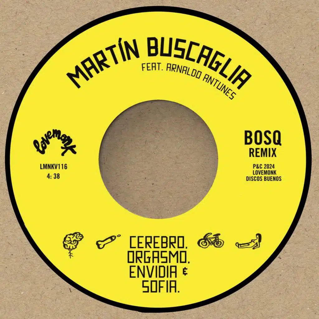 Cerebro, Orgasmo, Envidia & Sofía (Bosq Remix) [feat. Arnaldo Antunes]