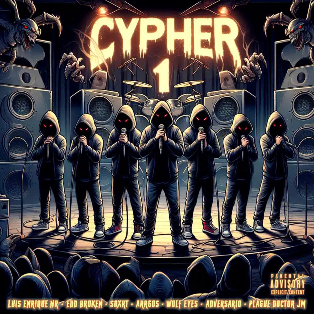 CYPHER 1 (feat. Arrgos, Wolf Eyes, Adversario & Plague Doctor Jm)