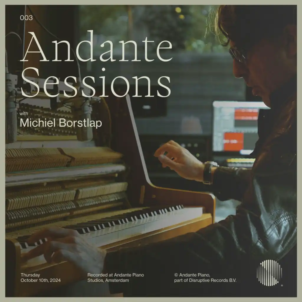 Andante Piano Sessions: Michiel Borstlap