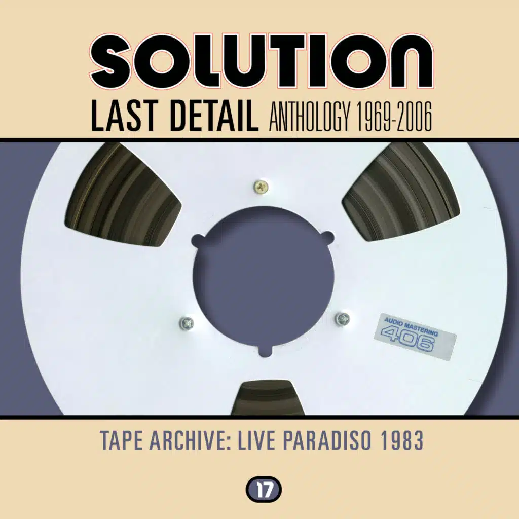 Tape Archive: Paradiso 1983 (remastered)