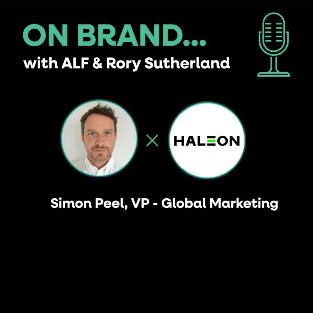 Haleon global marketing VP Simon Peel consults with Rory Sutherland on healthcare & data