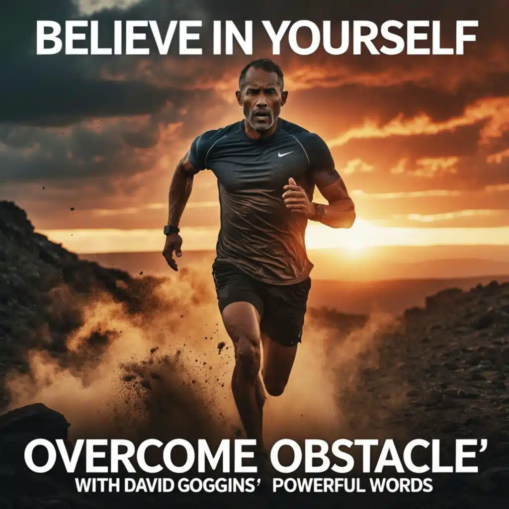 BELIEVE IN YOURSELF - Overcome Obstacles with David Goggins’ Powerful Words