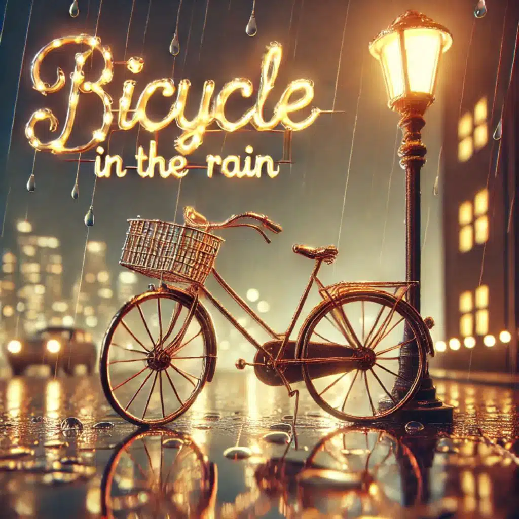 Bicycle in the Rain