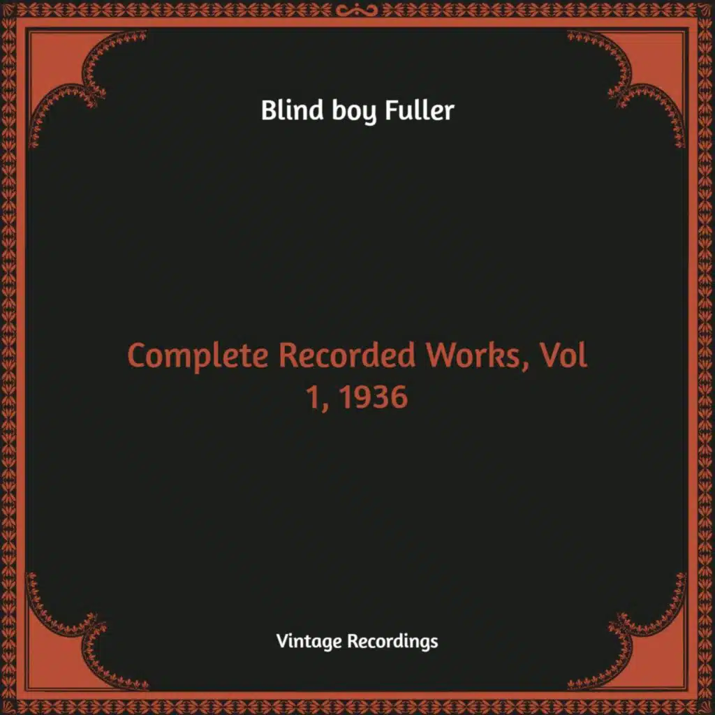 Complete Recorded Works, Vol 1, 1936 (Hq Remastered)