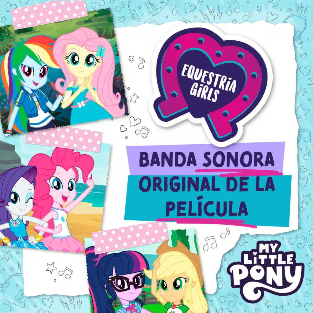 Twilight Sparkle, Pinkie Pie, Rainbow Dash, Fluttershy, Rarity, Applejack & My Little Pony