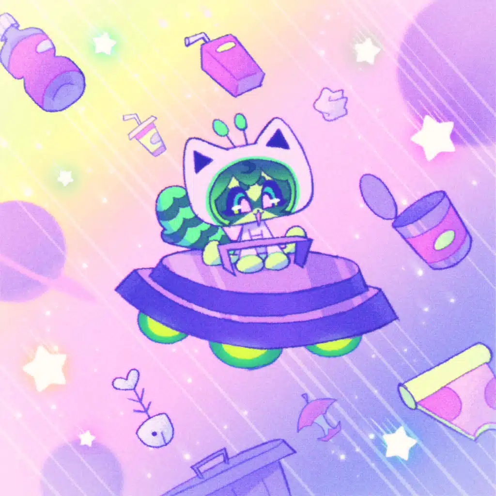 GARBAGE GALAXY!