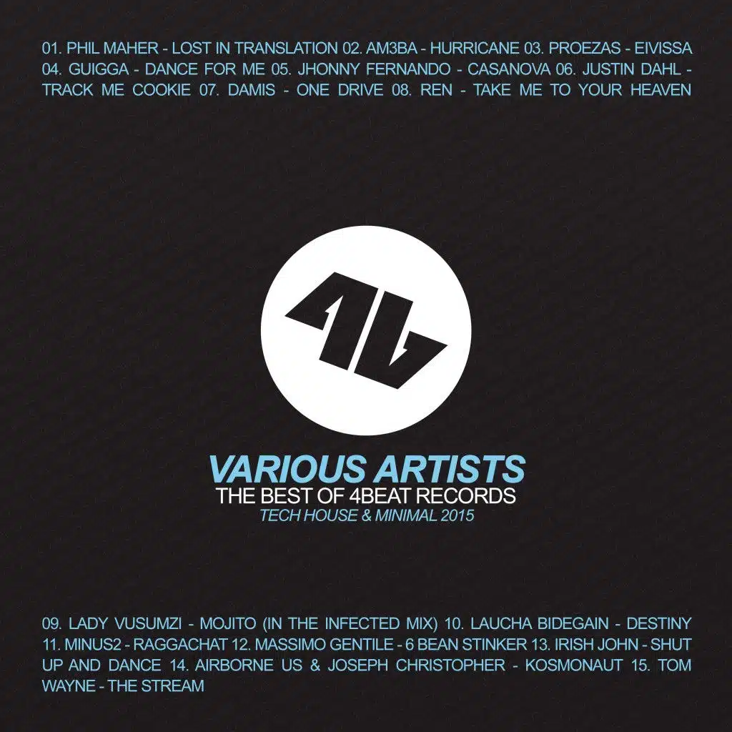 The Best of 4Beat Records Tech House & Minimal 2015