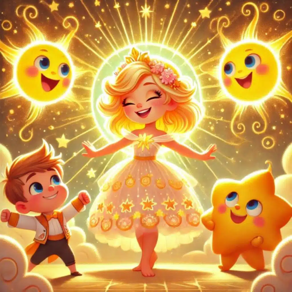 Bedtime Stories: The Sun Princess's Dark Day🌞