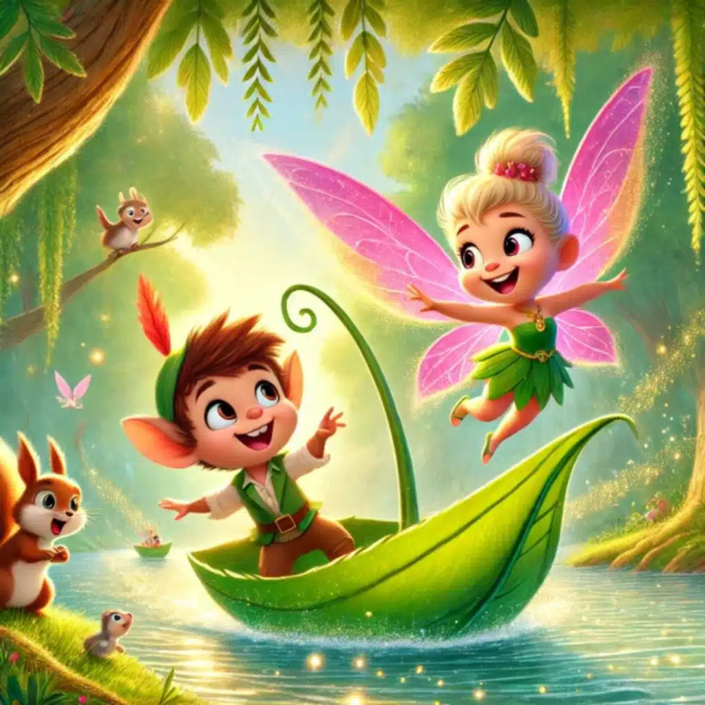 Bedtime Stories: The Magic Leaf Boat🍃