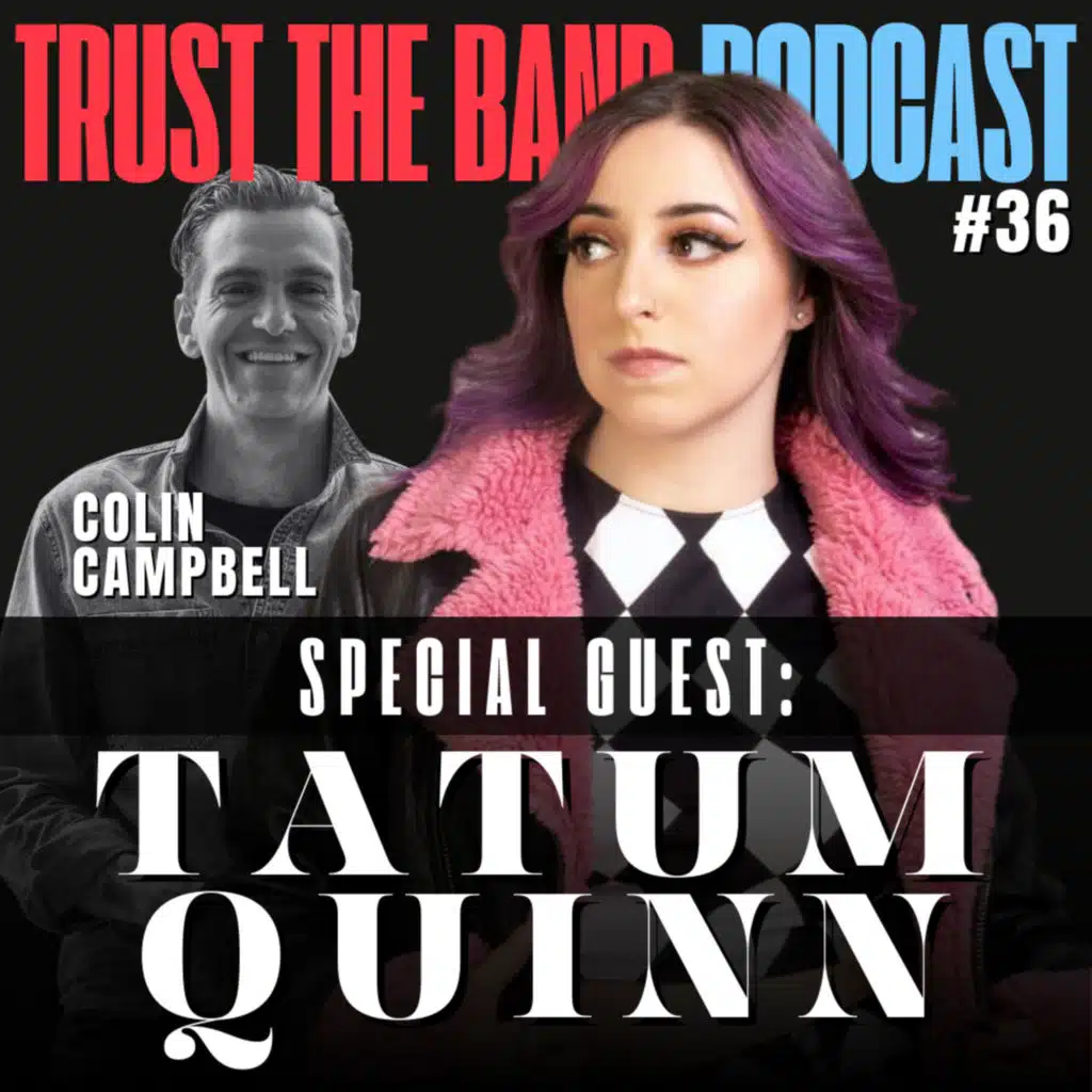 #36: Tatum Quinn (Rock and Roll Journey, Getting Gigs, and Being Pro)