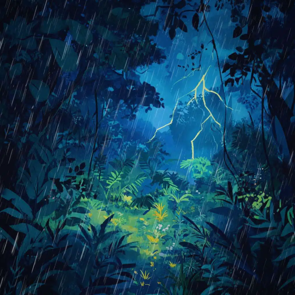 Thunderstorm in the Rainforest