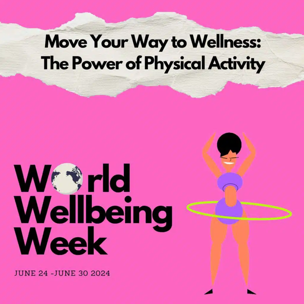 Move Your Way To Wellness: The Power of Physical Activity. -7 Day Program for World Wellbeing Week. Day 3
