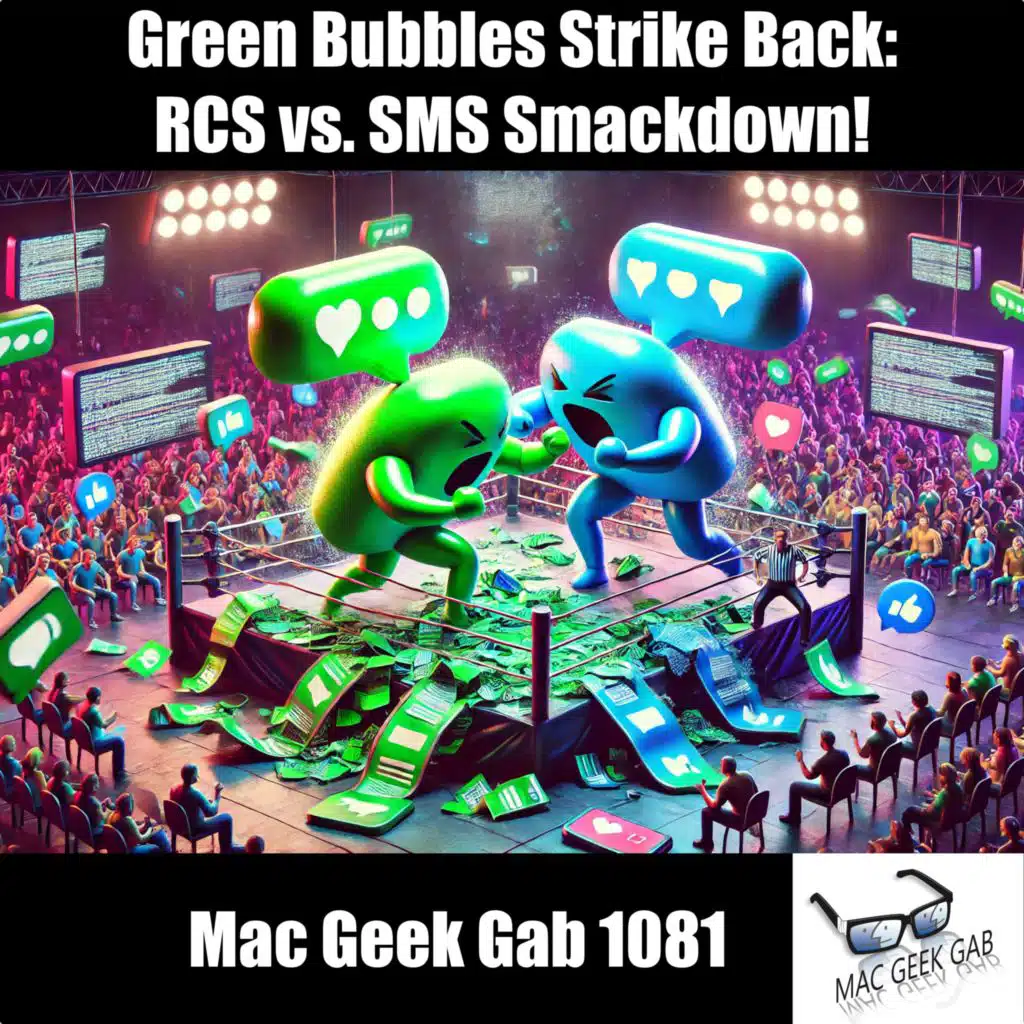 Green Bubbles Strike Back: RCS vs. SMS Smackdown!