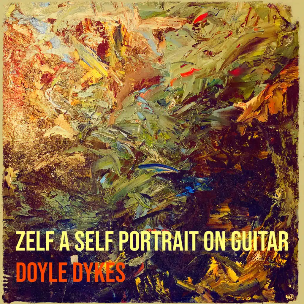 Zelf a Self Portrait on Guitar