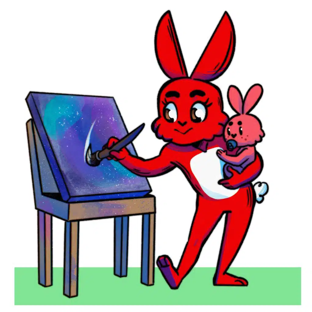 Painting vs. Parenting