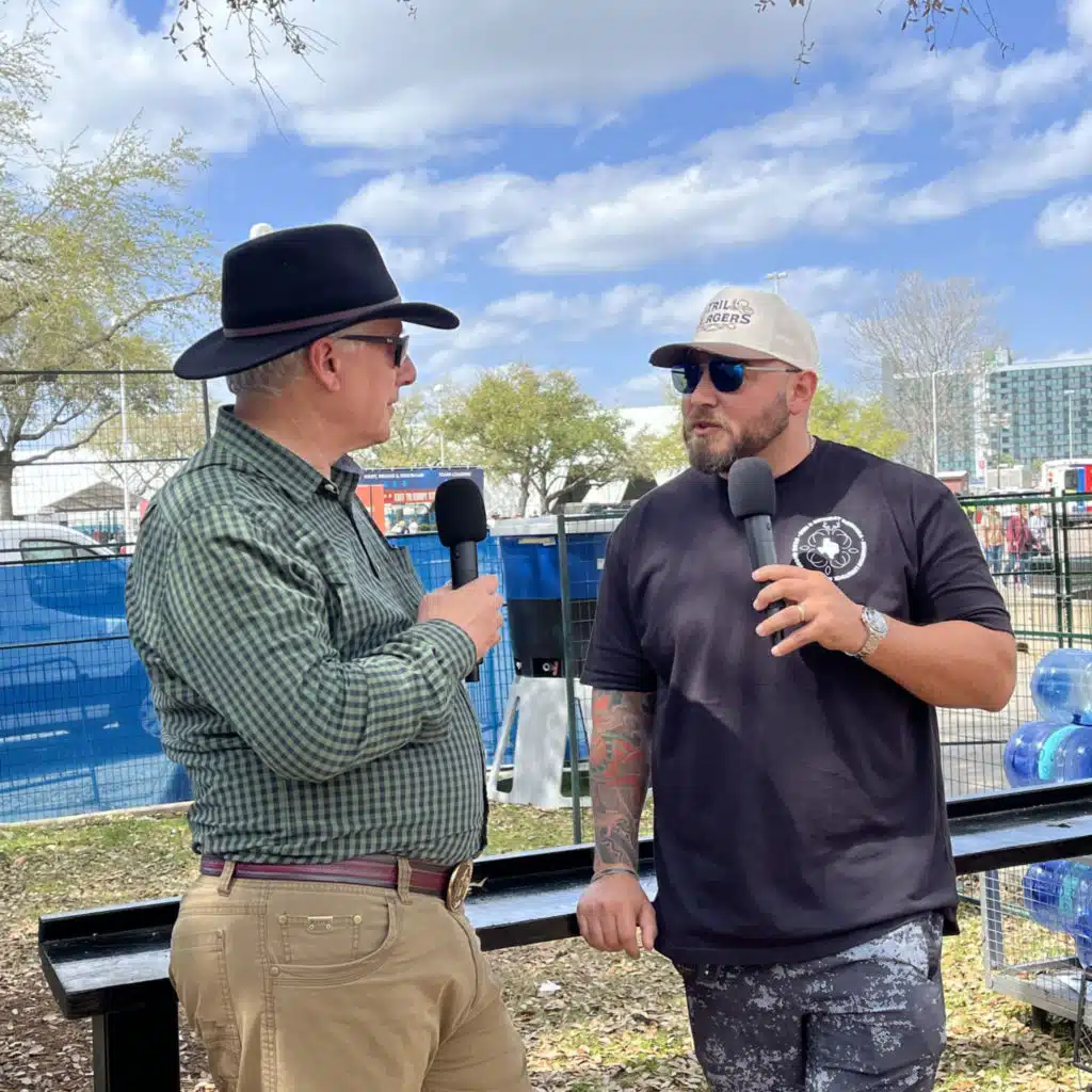 A business reporter goes to the rodeo