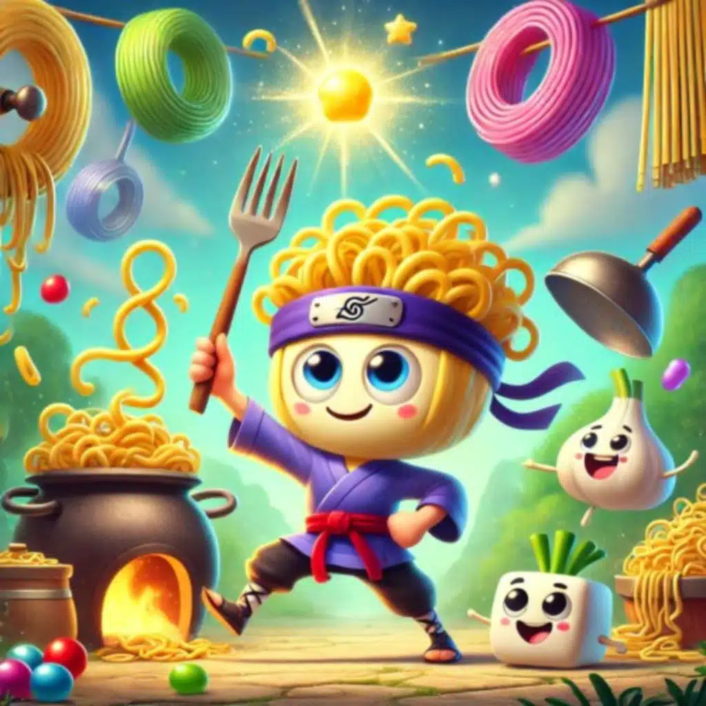 Bedtime Stories: Ninja Noodles and the Quest for the Golden Spork?