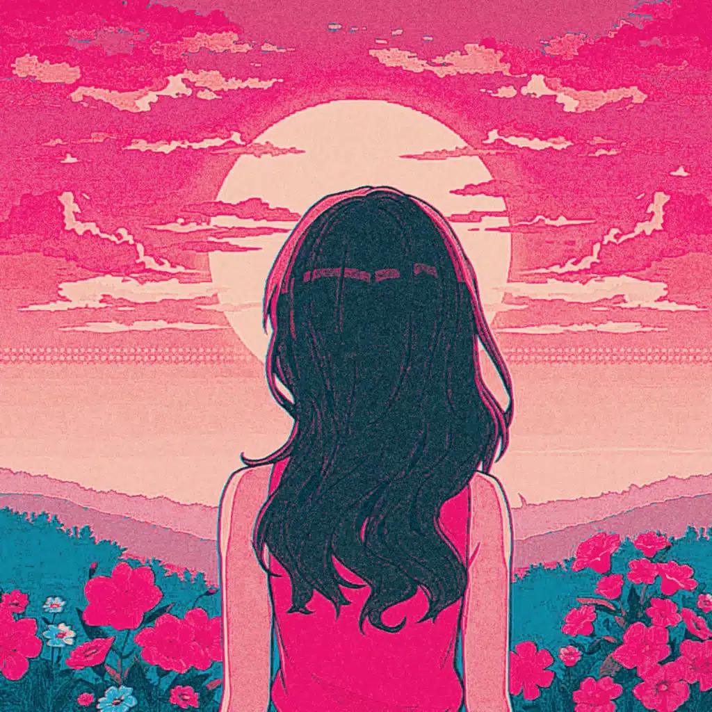 just like the sunset