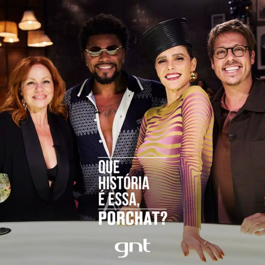 Fernanda Lima, Naldo Benny e Karine Teles