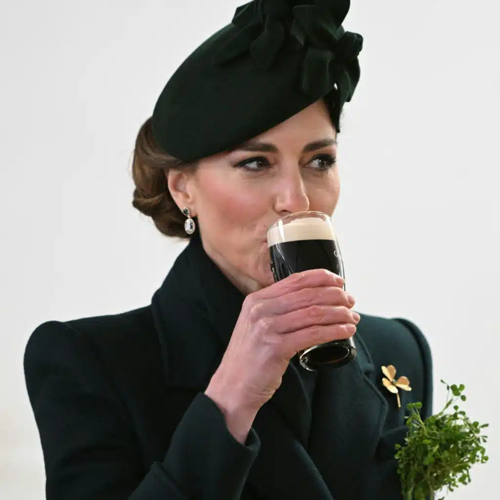 Kate’s happy St Patrick’s Day return and William’s Estonia visit