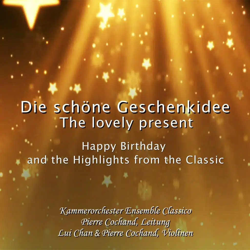 Kammerorchester Ensemble Classico, Lui Chan & Pierre Cochand