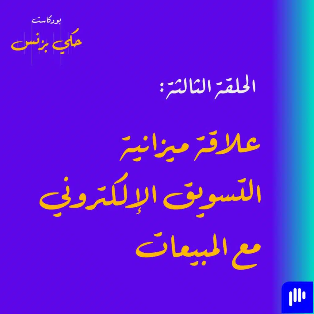الحلقة الثالثة : علاقة ميزانية التسويق الإلكتروني مع المبيعات