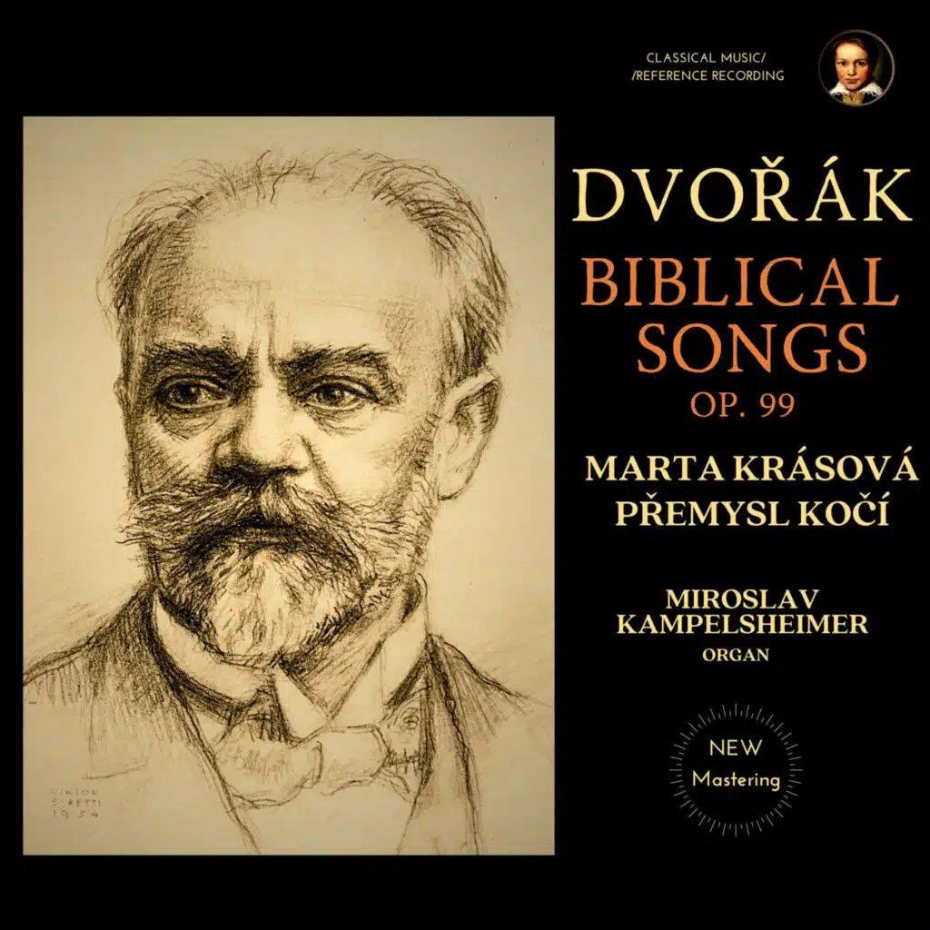 Dvořák: Biblical Songs, Op. 99 by Marta Krásová & Přemysl Kočí (2025 Remastered, Czechoslovakia 1952)