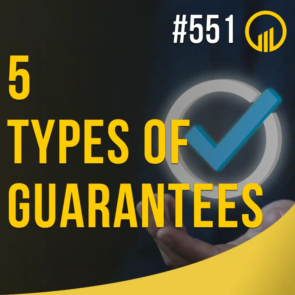5 Types of Guarantees - Sales Influence Podcast - SIP 551