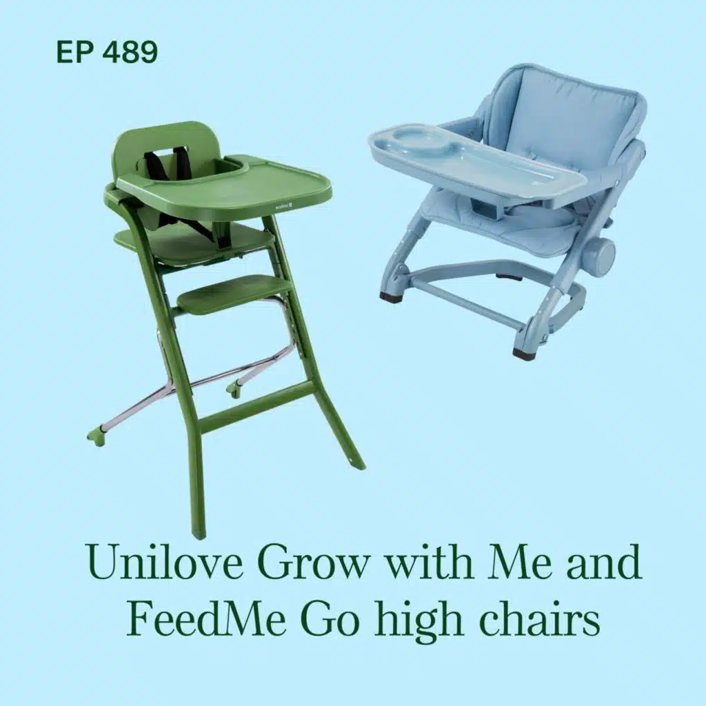Unilove Grow with Me and FeedMe High Chair Review with Stin Kuo