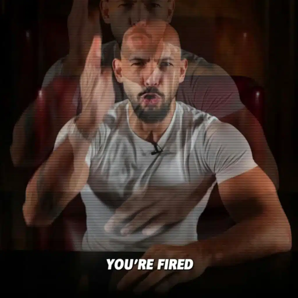 YOU WILL BE REPLACED- ANDREW TATE