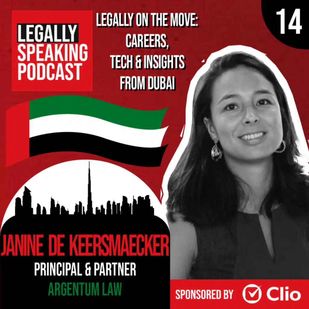 Legally On the Move: Careers, Tech & Insights from Dubai - Janine De Keersmaecker - E14