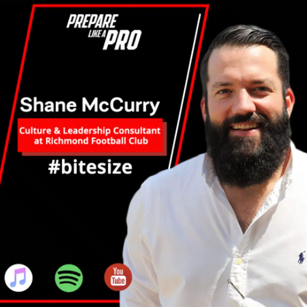 #bitesize - Shane McCurry: Wellbeing Strategies for Success in High Performance Sport