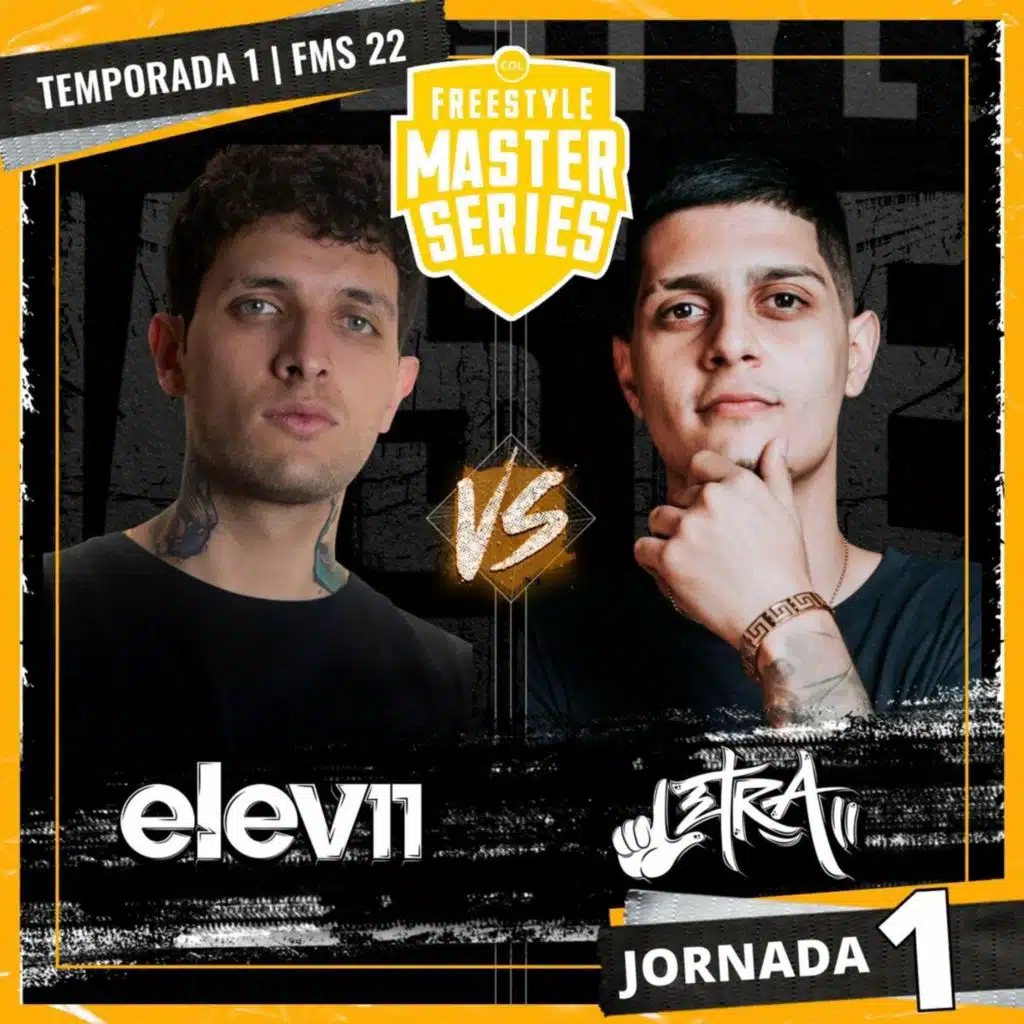Eleven Vs Letra - FMS COLOMBIA T1 2021-2022 Jornada 1 (Live) [feat. Jbeat]