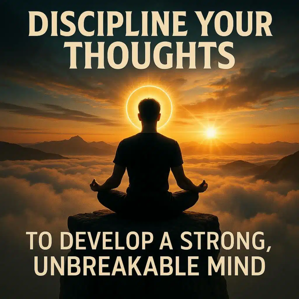 Discipline Your Thoughts To Develop A Strong, Unbreakable Mind Motivational Speech