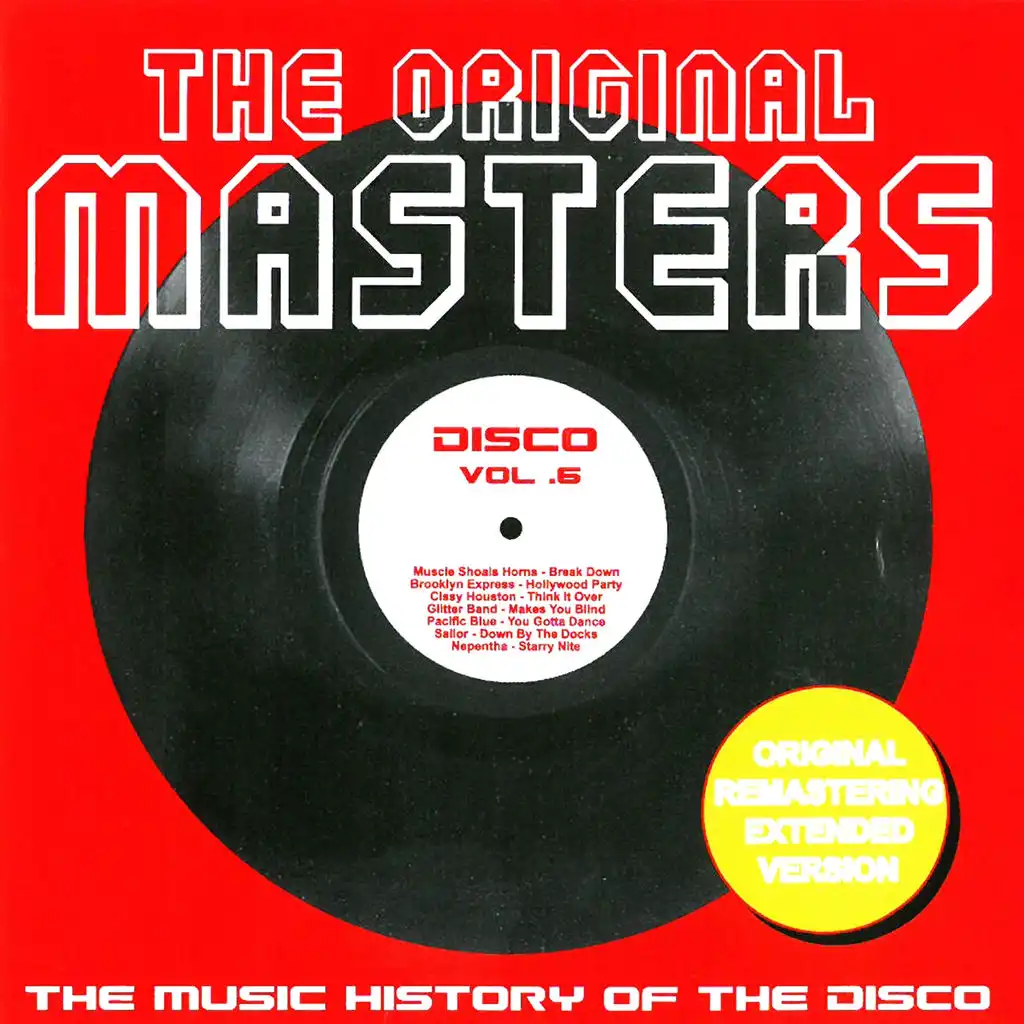 The Original Masters, Vol. 6 the Music History of the Disco