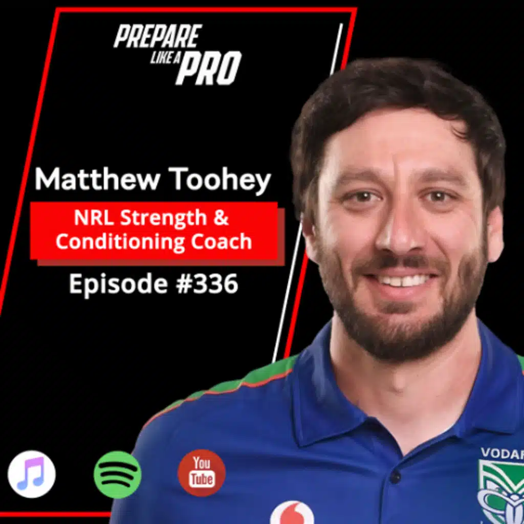 #336 - Matthew Toohey | Pro Sport to Private Sector Insights on NRL Rehab and High-Performance Teams