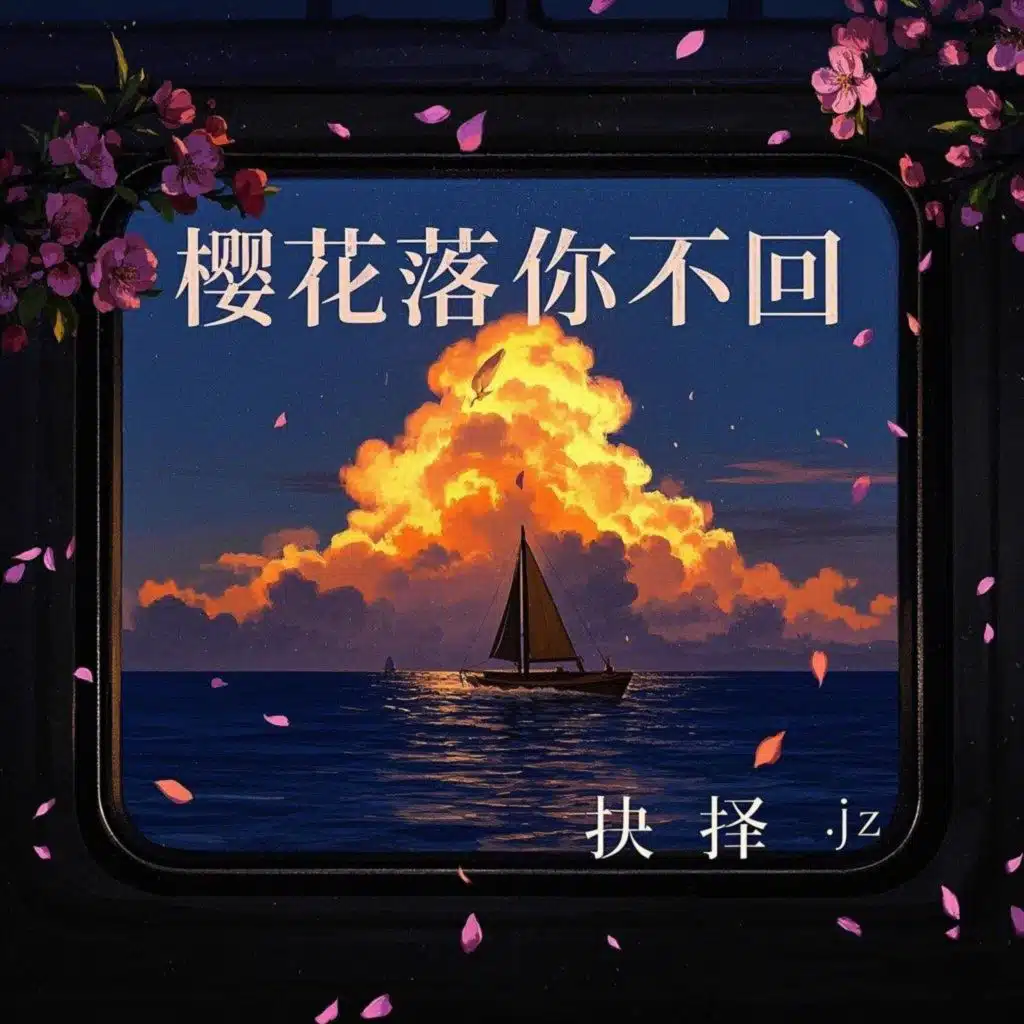 樱花落 你不回