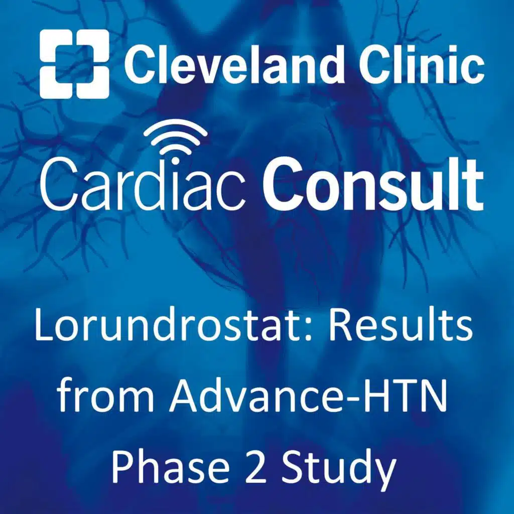 Lorundrostat: Results from Advance-HTN Phase 2 Study