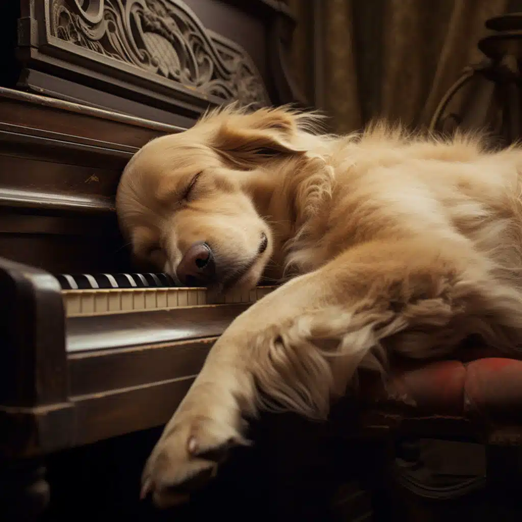 Oasis De Perro De Piano Jazz: Susurros Armónicos De Comodidad