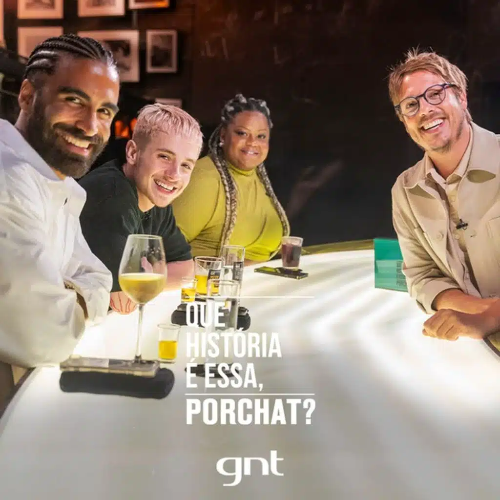 Mc Carol, Juliano Floss e Vitor Sampaio