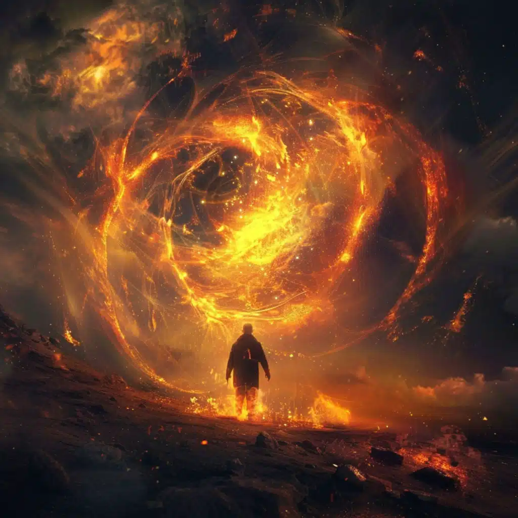 Rhythmic Fire: Blaze Symphony