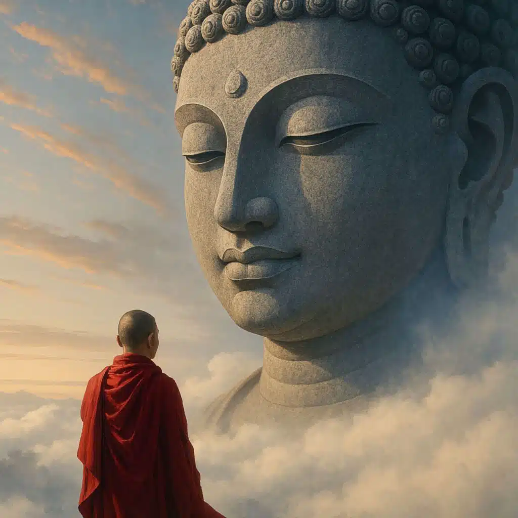 Bouddha réflexion zone calme