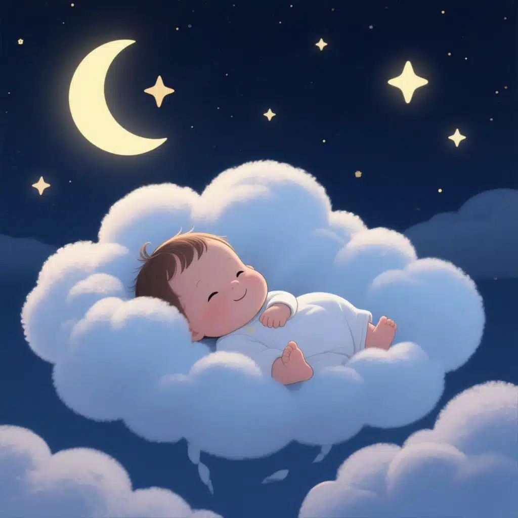 晚安，云朵宝宝（嘘声+哄睡白噪音+宝宝快速入睡）