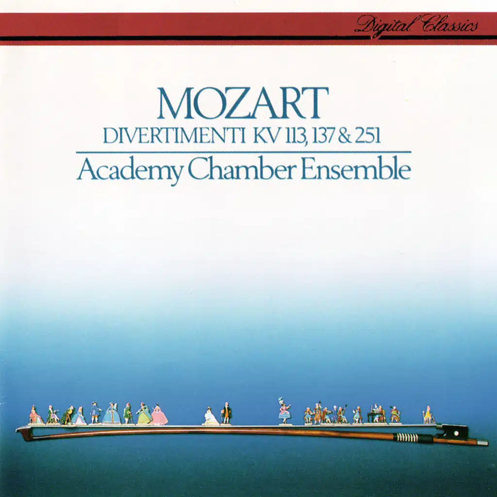 Mozart: Divertimento in E flat, K.113: 1. Allegro