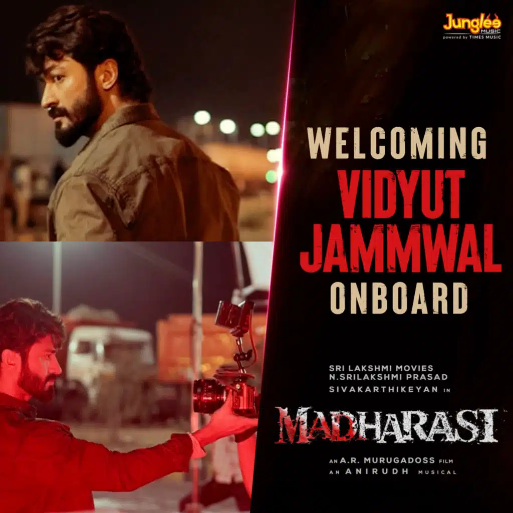 Welcome Onboard Vidyut Jammwal (From "Madharasi")