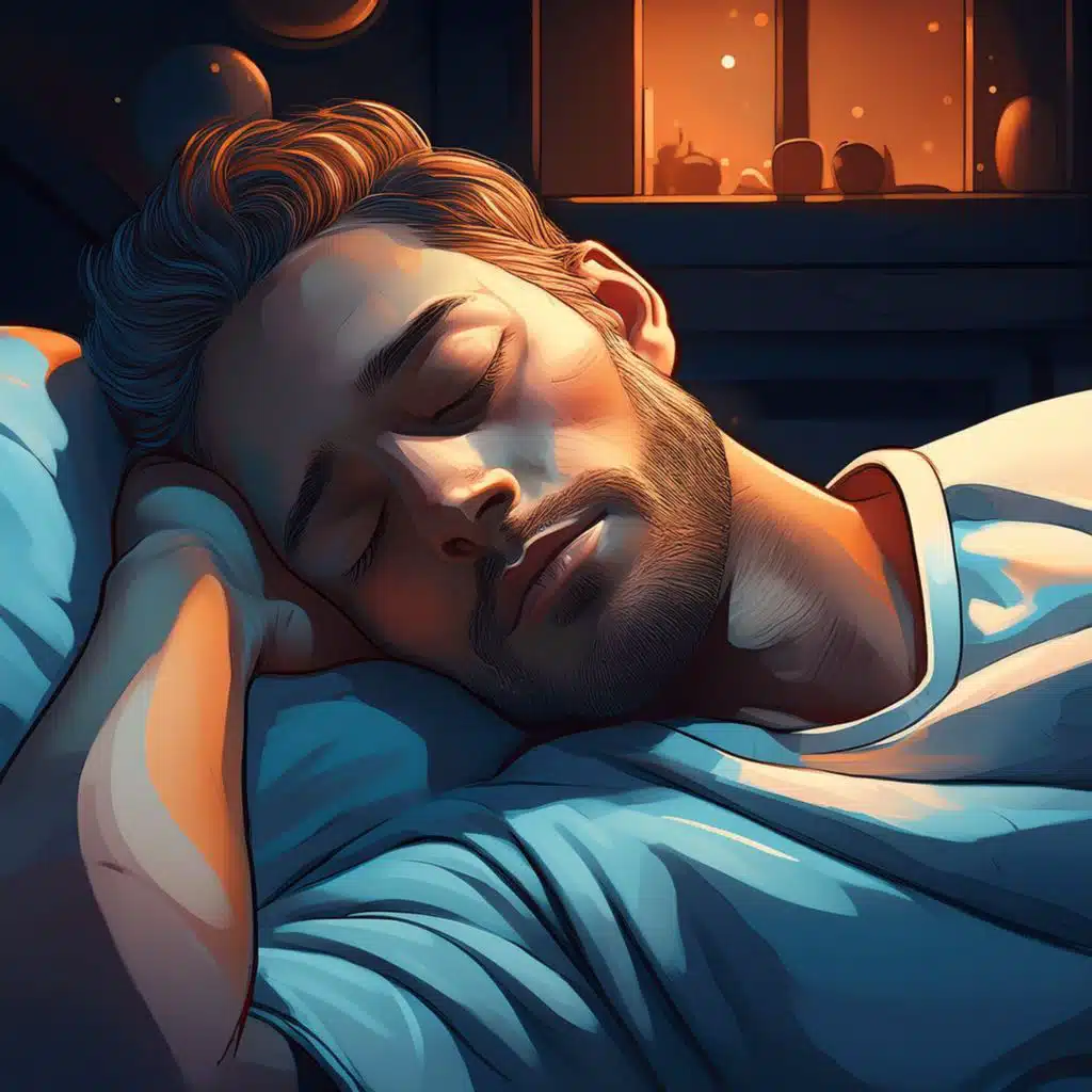 Descanso Iluminado Por La Luna