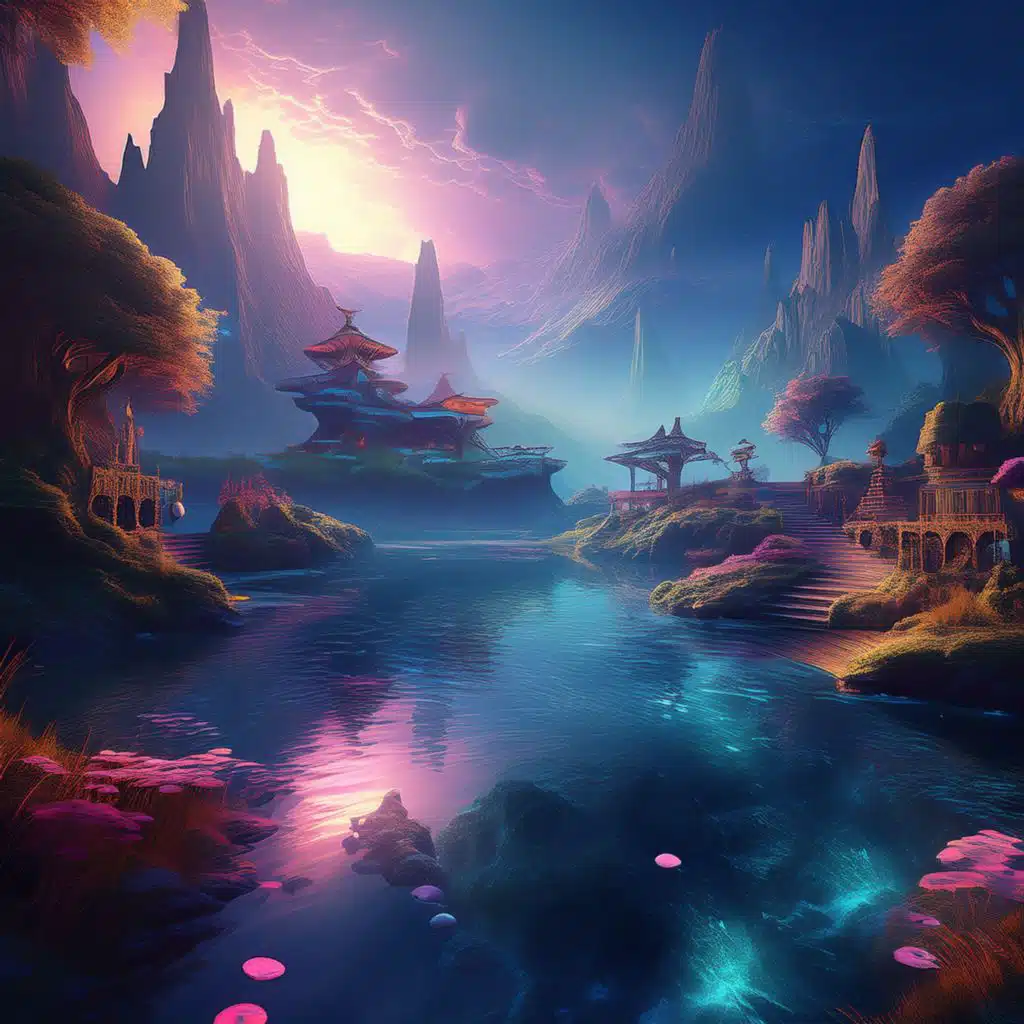 The Echo of Silent Waters Beneath the Moon