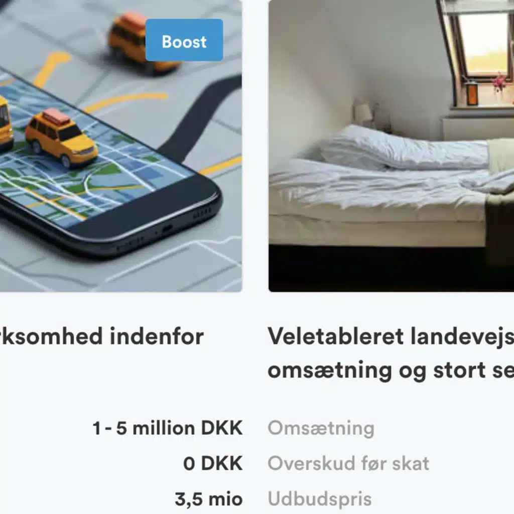 Køb en virksomhed, det er let og billigt i forhold til at bygge den selv