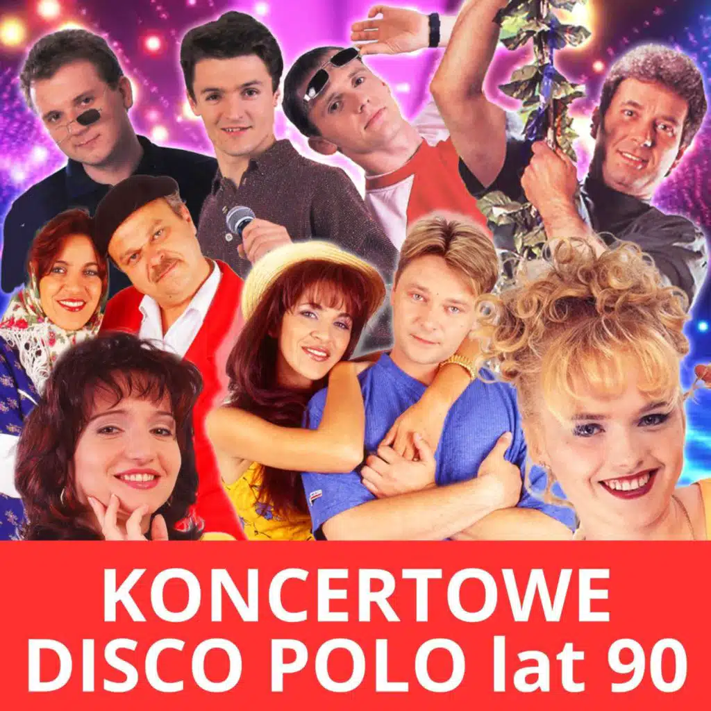 Koncertowe Disco Polo lat 90 - największe przeboje na żywo (Live)